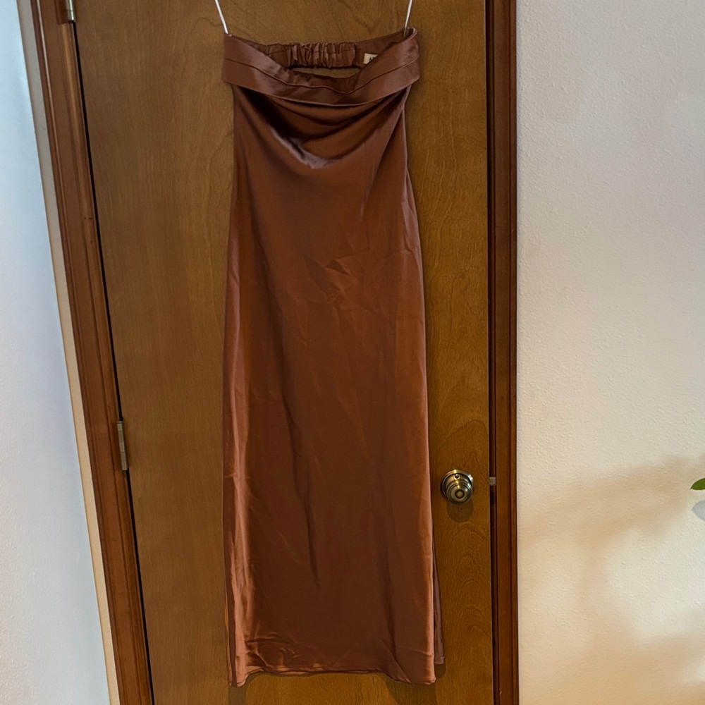 Alice Elle // NWT Copper Column Dress
